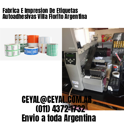 Fabrica E Impresion De Etiquetas Autoadhesivas Villa Fiorito Argentina