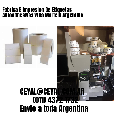 Fabrica E Impresion De Etiquetas Autoadhesivas Villa Martelli Argentina