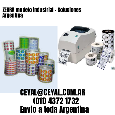 ZEBRA modelo industrial – Soluciones Argentina