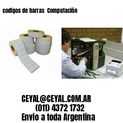codigos de barras 	Computación