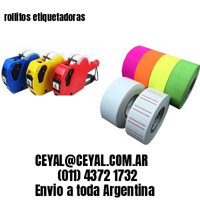 rollitos etiquetadoras
