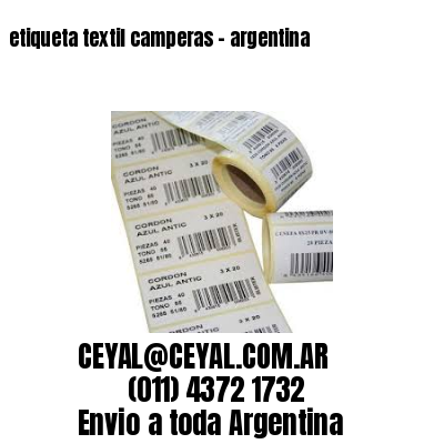etiqueta textil camperas – argentina