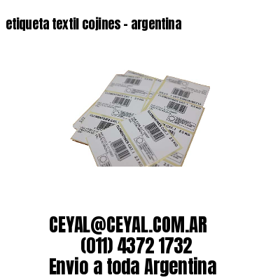 etiqueta textil cojines – argentina