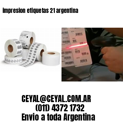 impresion etiquetas 21 argentina