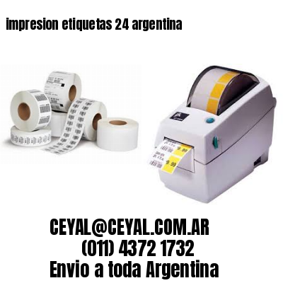 impresion etiquetas 24 argentina