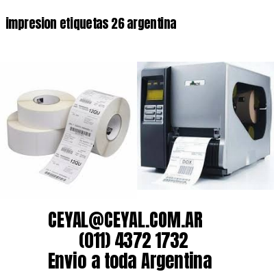 impresion etiquetas 26 argentina