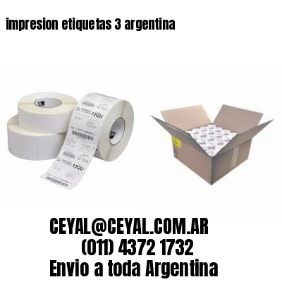 impresion etiquetas 3 argentina