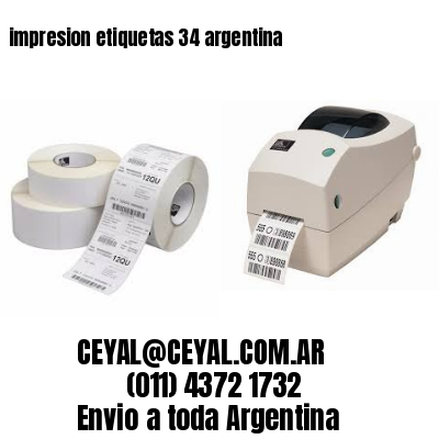 impresion etiquetas 34 argentina