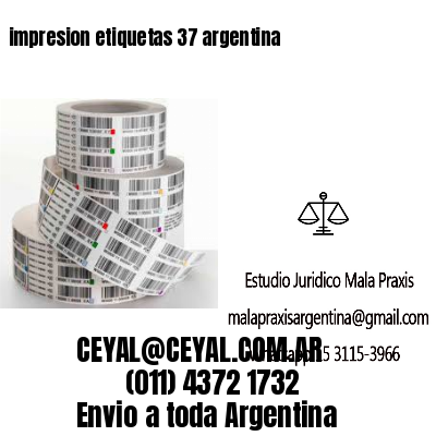 impresion etiquetas 37 argentina
