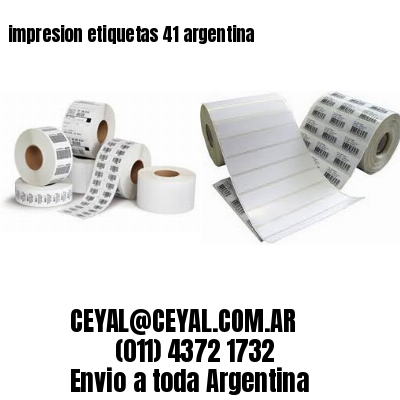 impresion etiquetas 41 argentina