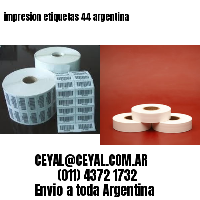 impresion etiquetas 44 argentina