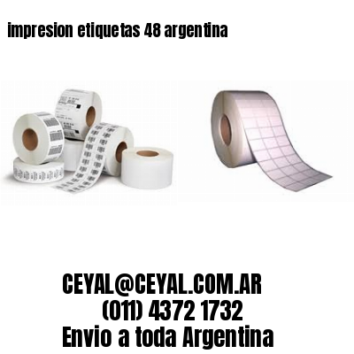 impresion etiquetas 48 argentina