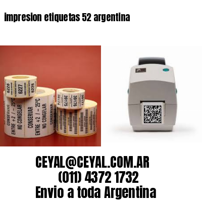 impresion etiquetas 52 argentina