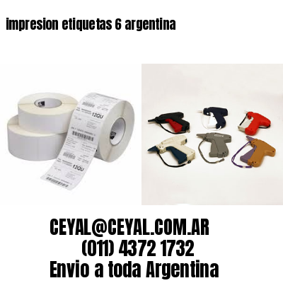 impresion etiquetas 6 argentina