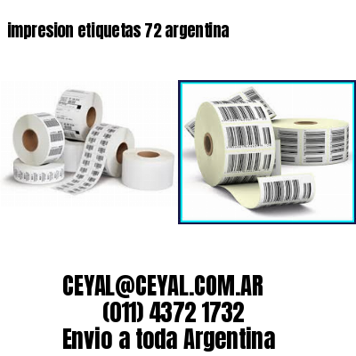 impresion etiquetas 72 argentina