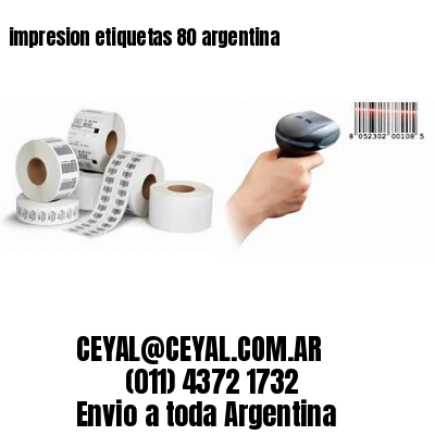 impresion etiquetas 80 argentina
