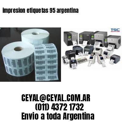 impresion etiquetas 95 argentina