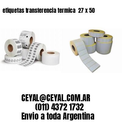 etiquetas transferencia termica  27 x 50