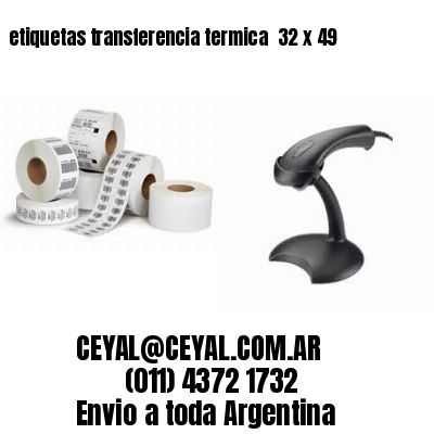 etiquetas transferencia termica  32 x 49