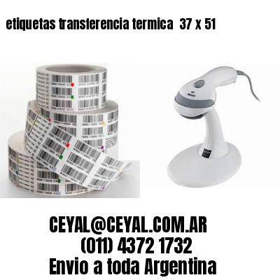 etiquetas transferencia termica  37 x 51