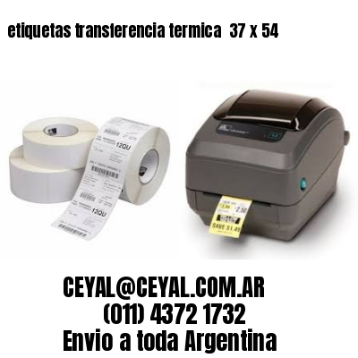 etiquetas transferencia termica  37 x 54
