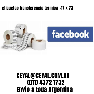 etiquetas transferencia termica  47 x 73
