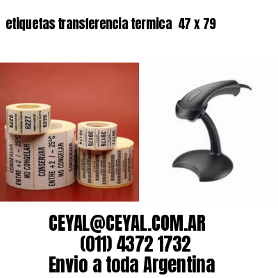 etiquetas transferencia termica  47 x 79