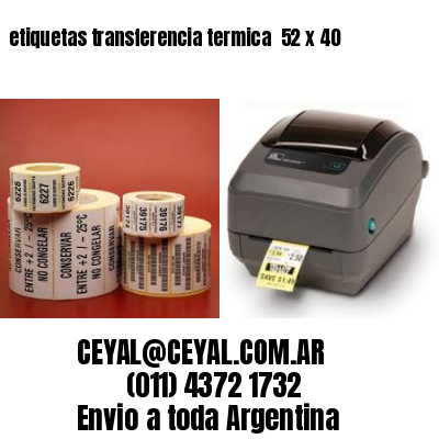 etiquetas transferencia termica  52 x 40