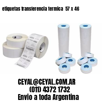 etiquetas transferencia termica  57 x 46