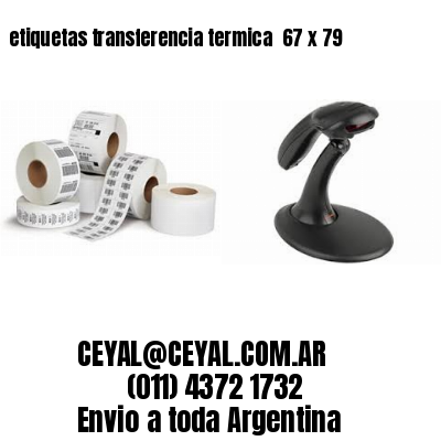 etiquetas transferencia termica  67 x 79