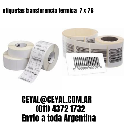 etiquetas transferencia termica  7 x 76