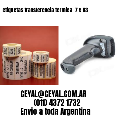 etiquetas transferencia termica  7 x 83