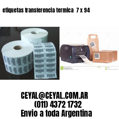 etiquetas transferencia termica  7 x 94