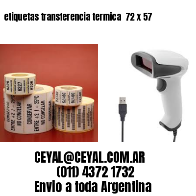 etiquetas transferencia termica  72 x 57