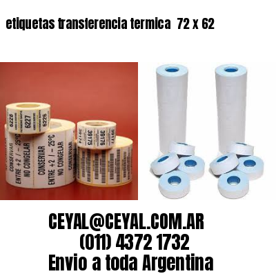etiquetas transferencia termica  72 x 62