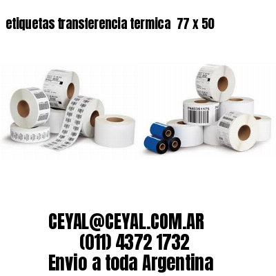 etiquetas transferencia termica  77 x 50
