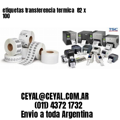 etiquetas transferencia termica  82 x 100