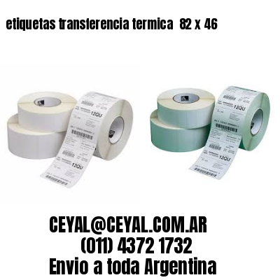 etiquetas transferencia termica  82 x 46