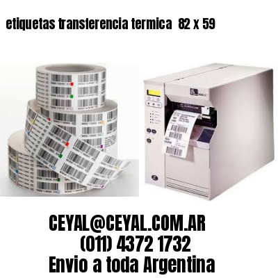 etiquetas transferencia termica  82 x 59