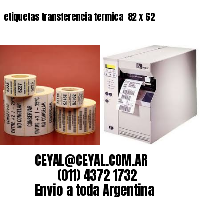 etiquetas transferencia termica  82 x 62