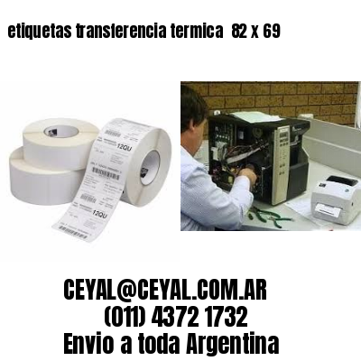 etiquetas transferencia termica  82 x 69