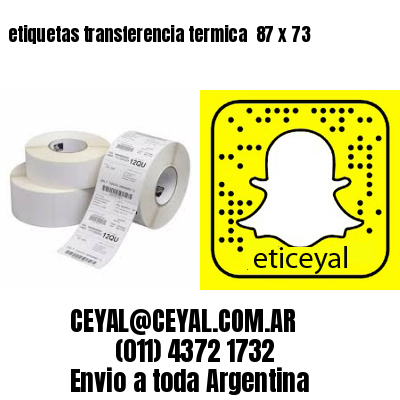 etiquetas transferencia termica  87 x 73