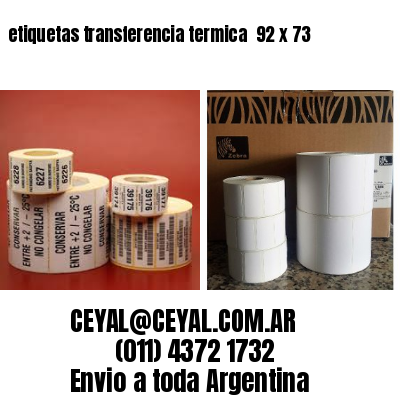 etiquetas transferencia termica  92 x 73