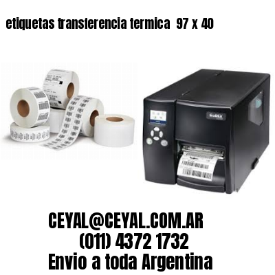 etiquetas transferencia termica  97 x 40