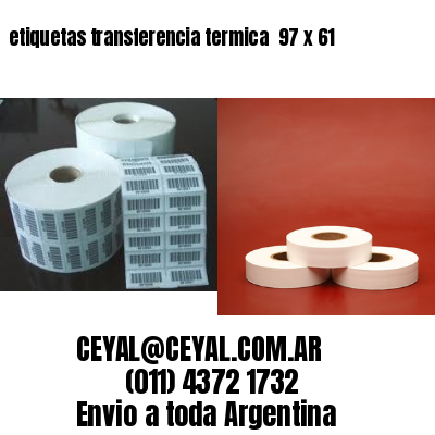 etiquetas transferencia termica  97 x 61