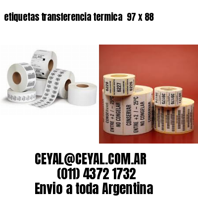 etiquetas transferencia termica  97 x 88