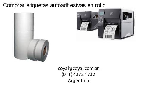 Comprar etiquetas autoadhesivas en rollo