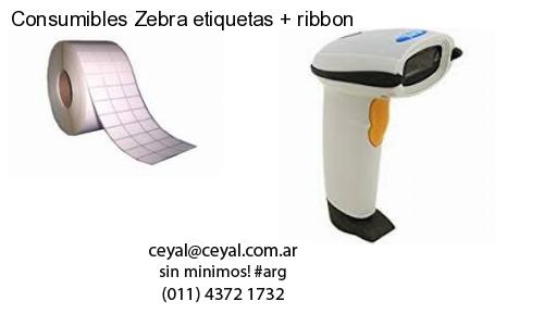 Consumibles Zebra etiquetas   ribbon