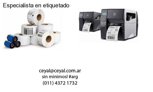Especialista en etiquetado
