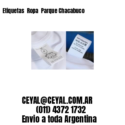 Etiquetas  Ropa  Parque Chacabuco